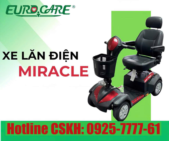 Xe điện 4 bánh Eurocare Miracle